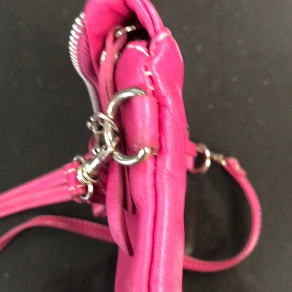 Borgo Degli Etruschi Leather Crossbody Wristlet - Picture 9 of 10